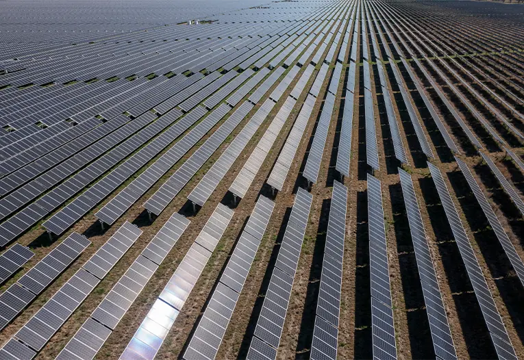 Large-scale solar project